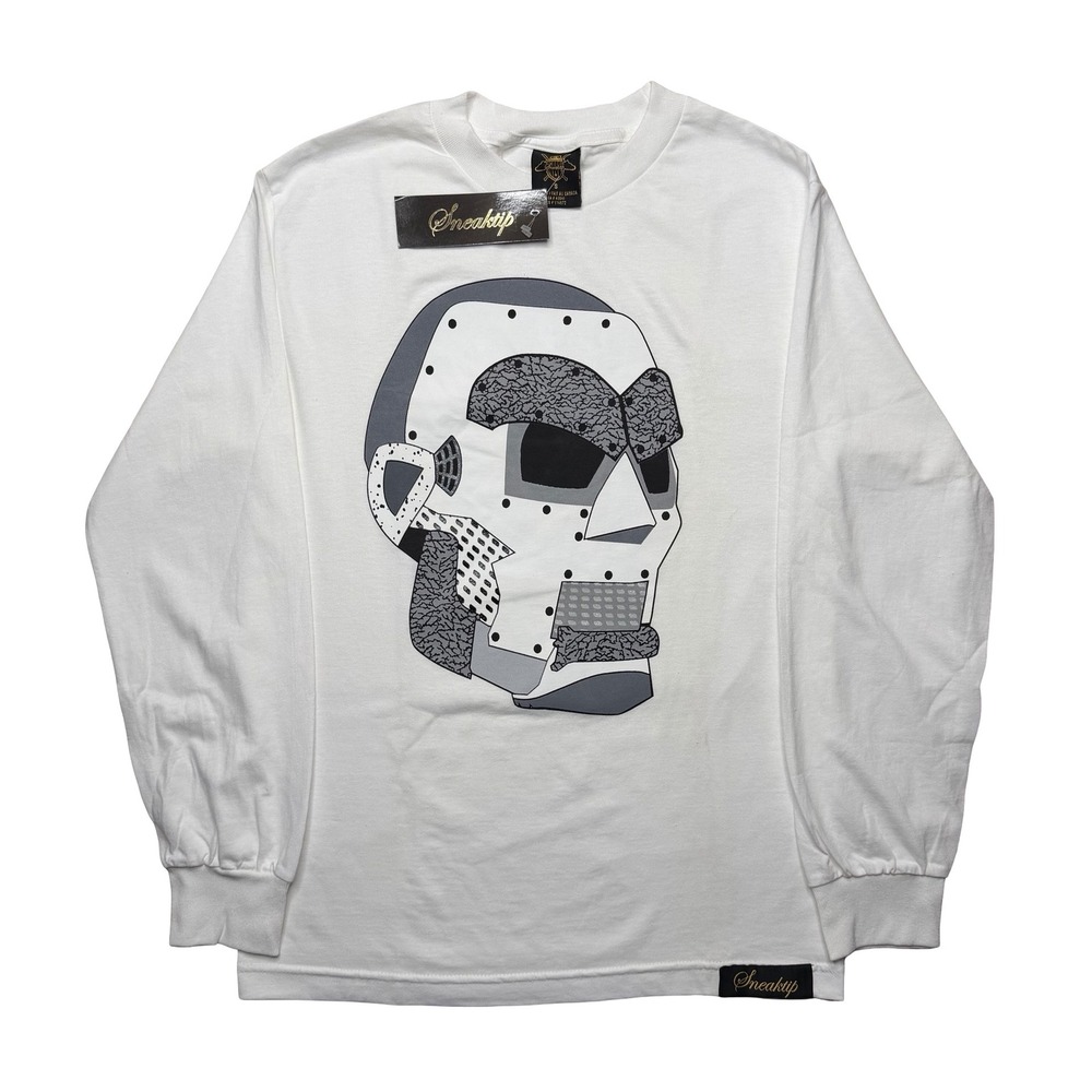 2000s Y2K Sneaktip x MF Doom mask rap‎ streetwear long sleeve shirt SMALL